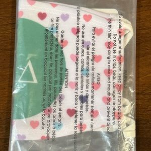 *NEW SEALED * Kappa Delta Hearts Face Mask Cloth Adult